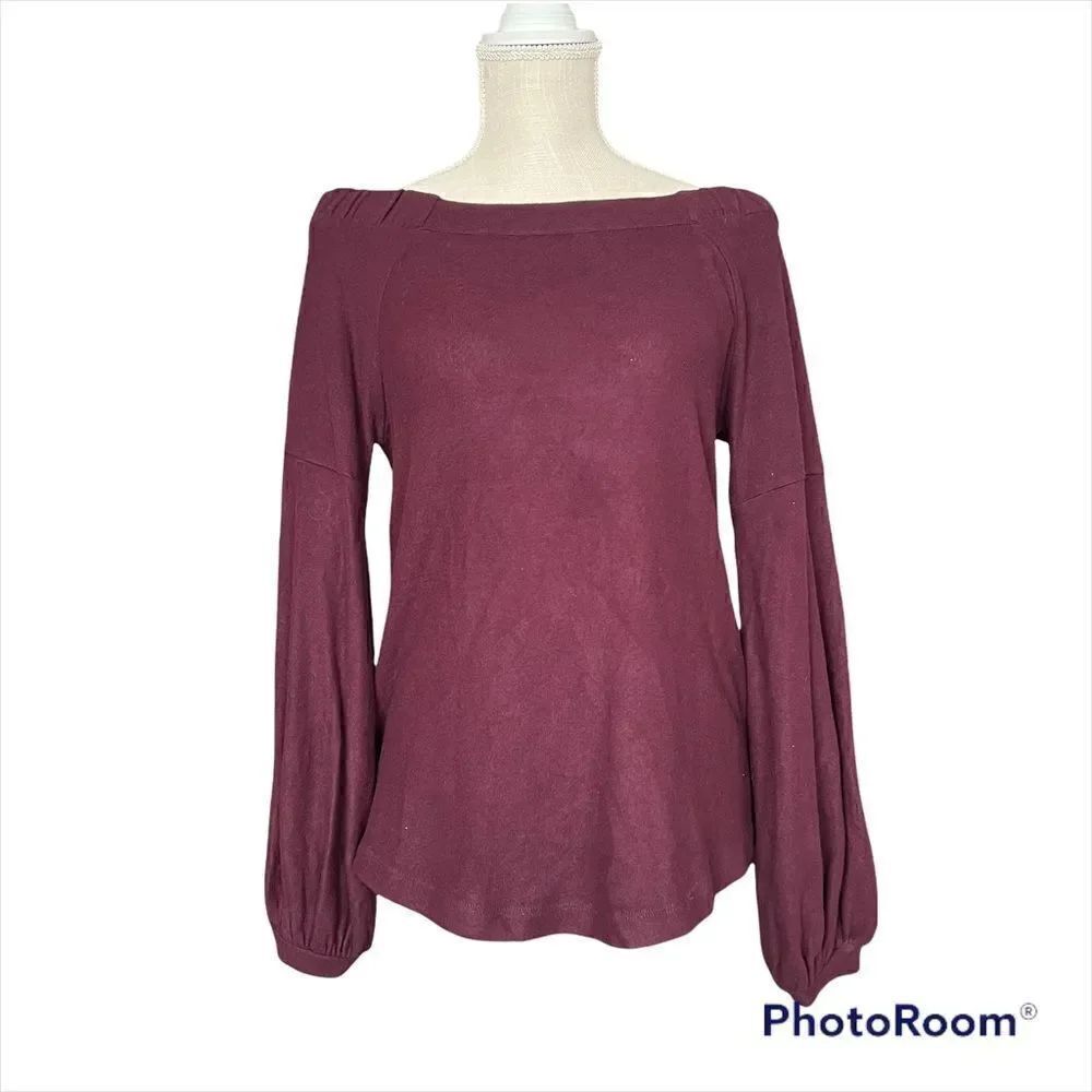 Anthropologie off the shoulder shirt